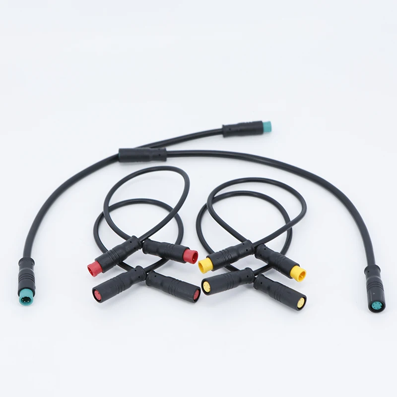 20/30 cm M8 2 3 5 Pin E-bike Sensor männlich weiblich zu männlich weiblich Ebike stecker Kabel Butt Joint Elektrische Fahrrad Wasserdichte Draht – Detail 5