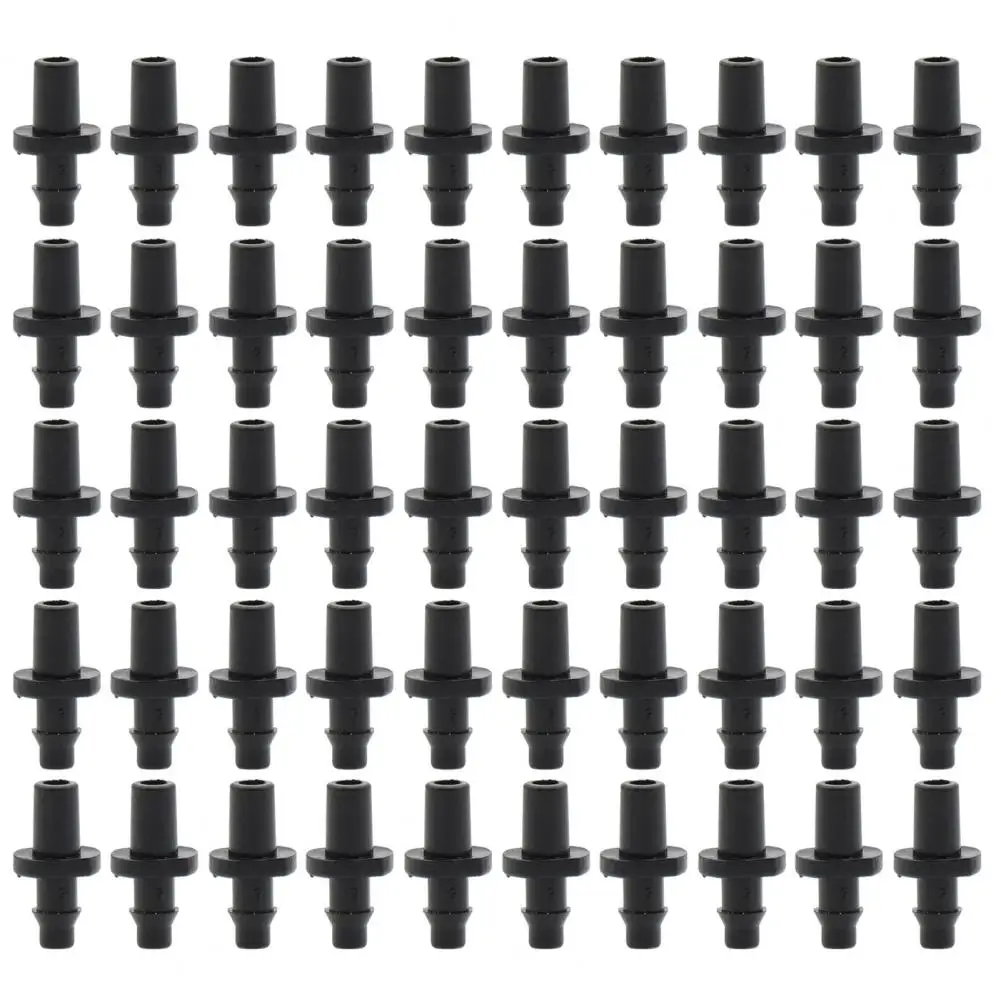 Hose Connector for Garden Irrigation Irrigation System Connectors 50 Pcs Barbed Hose Connectors Set 1/4 Universal Drip for 4/7