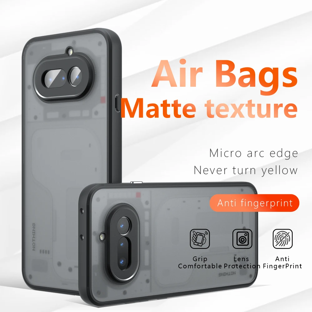 

For Nothing Phone 4A TPU Border Case Cover 3D Intergrated Button Case Nothing CMF Phone 2 Pro Coques Nothing Phone 3A 4A Pro