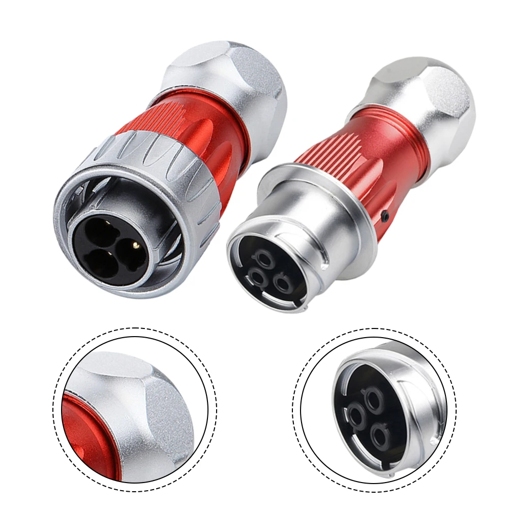 IP68 Rated DH24 Connector Waterproof Connector for contact Resistance 1.0m 3.0*3 for contact Size Partitioned Barrier Design 4