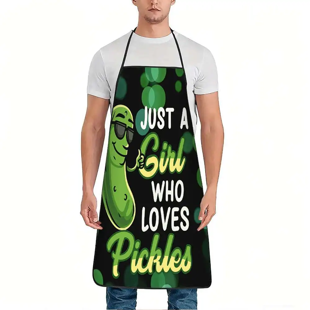 1pc Funny Pickle Lovers Apron 