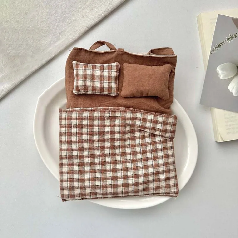 

Регулируемая сумка-кроссбоди из полиэстера в клетку с кружевом и бантом, в деревенском стиле, для девочек, для хранения мелочей