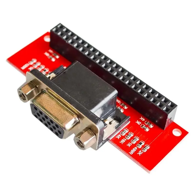 

Адаптерная плата VGA для Raspberry Pi 3B, плата адаптера VGA для Raspberry Pi - [PRDSB-JU]