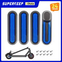 Electric Scooter New Wheel Cover Hub Cap Protective Shells Reflective Stickers for Xiaomi Mi 1S Pro 2 M365 Scooter Accessories