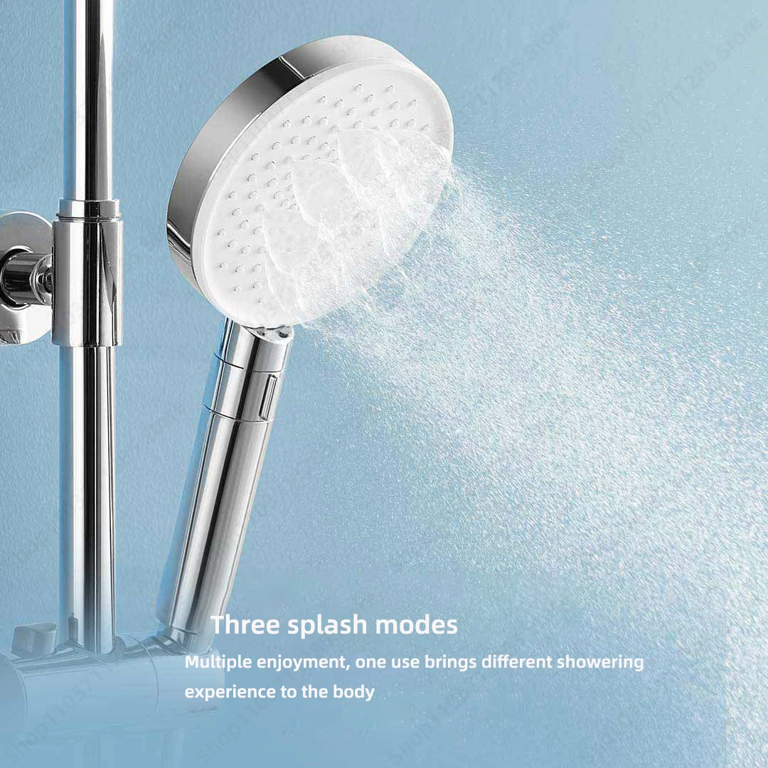 Xiaomi Mijia Booster Hand Shower Pressurized water outlet Low-noise Water Inlet Technology Anti-scald handle design MJZYSCHSO1DB