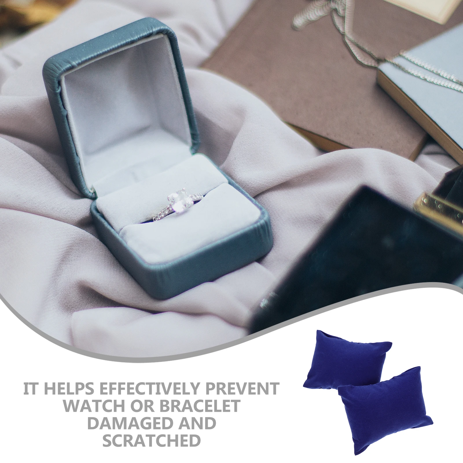 

20pcs For Box Small Display Jewelry Bracelet Cushion Decorative Watch Case Bracelet Display Small Pillow Watch Jewelry Pillow