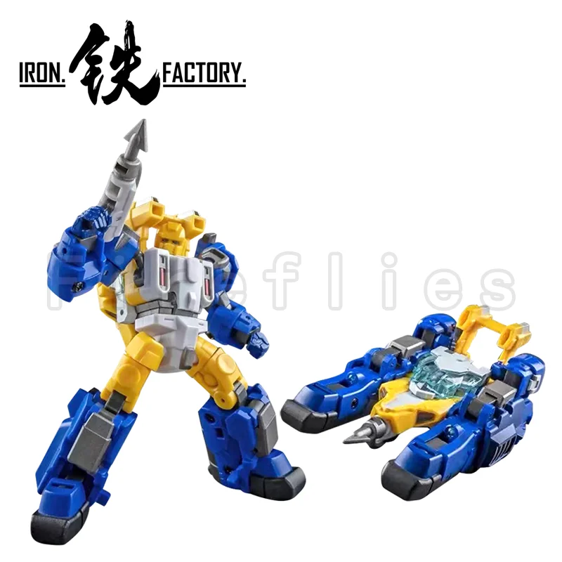 

8.5cm Iron Factory Transformation Robot Action Figure IF EX-55 Surfing Arrow Anime Model Toy For Gift Free Shipping