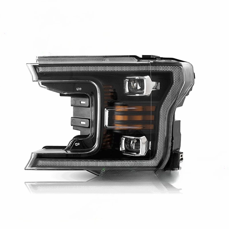Headlight assembly LED streamer turn signal headlight assembly Running light