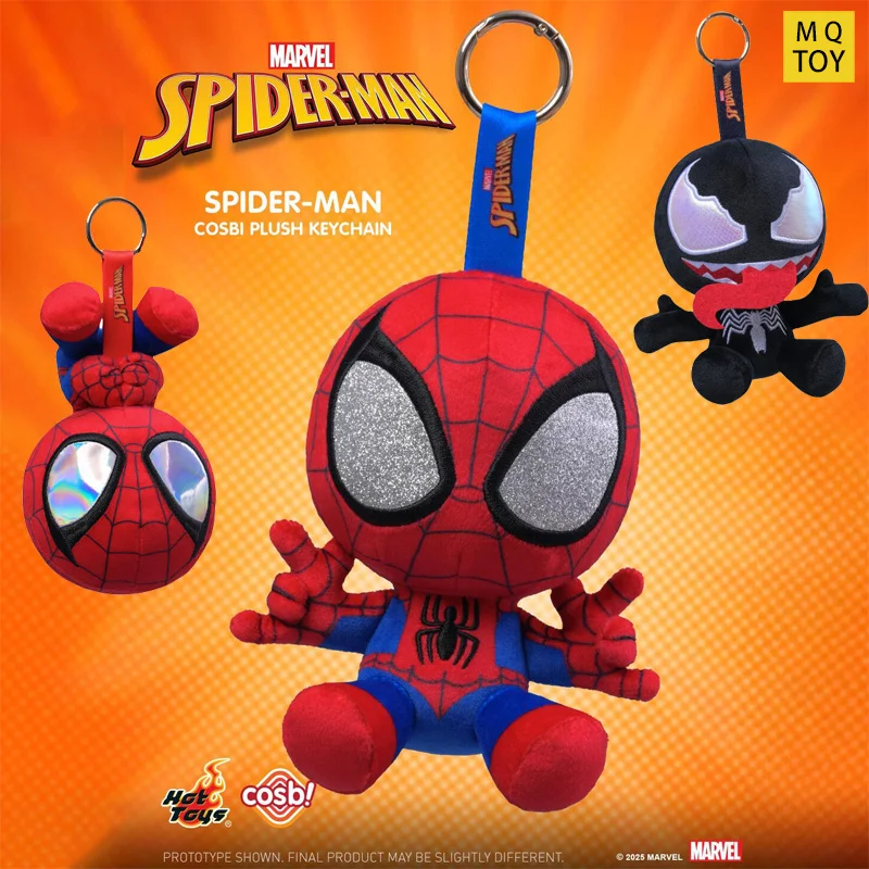 

Горячие игрушки, оригинальные мини-фигурки Marvel'S Spider Man 2, слепая коробка Человека-паука и Venom, куклы, автомобильные украшения, милые игрушки, подарки