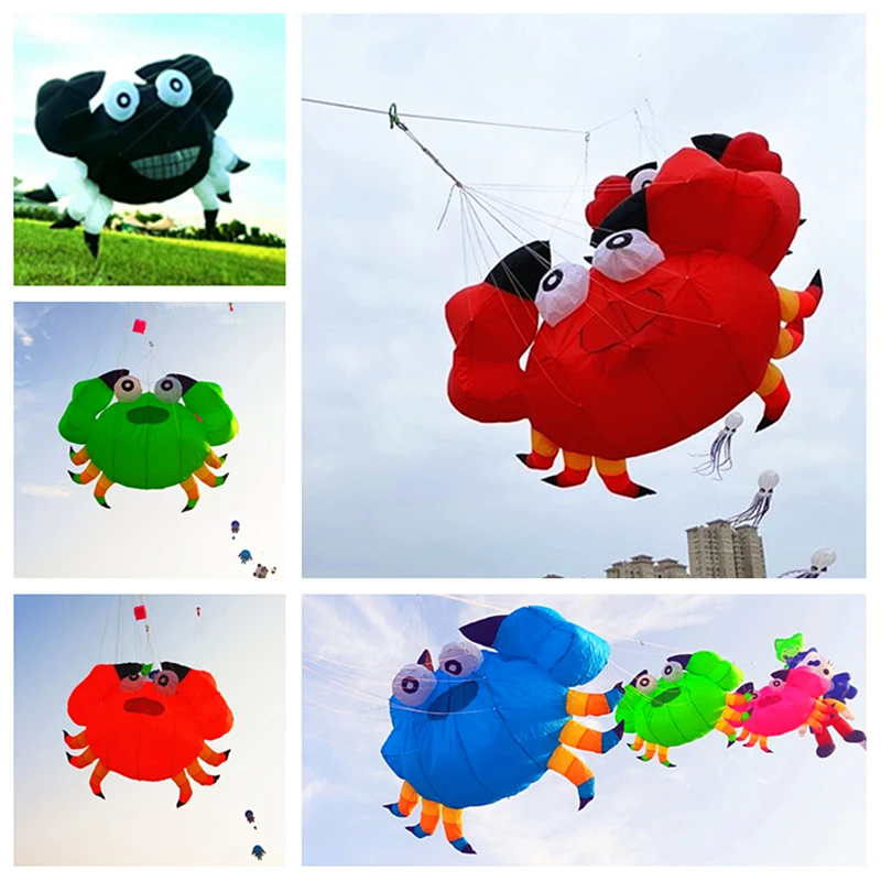 

Free shipping soft kites pendant flying show kites crab kites inflatable kites factory adult wind professional kite sports kite