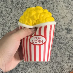 5.1in Home Cinema gioco secchio Popcorn tiro Prop mais dorato simulazione modello di cibo Ultra lento rimbalzo fango giocattolo Display da cucina