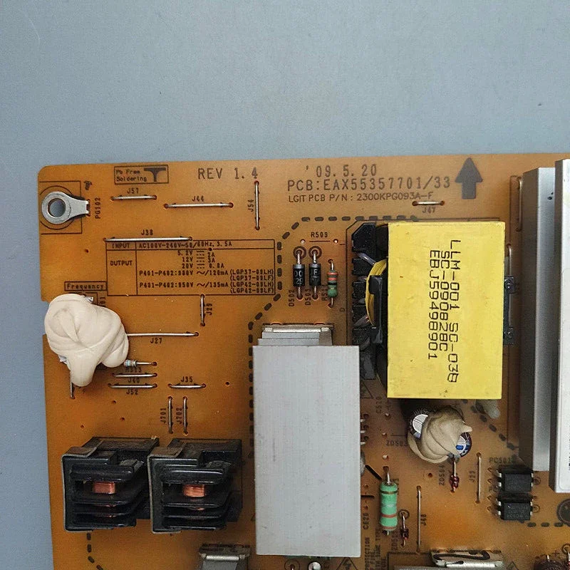 EAX55357701/33 = EAX55357701/32 = EAX55357701/17 Backlight Inverter Power Supply Board is for 47LH30-UA 47LH40-UA 42LH50-UC TV