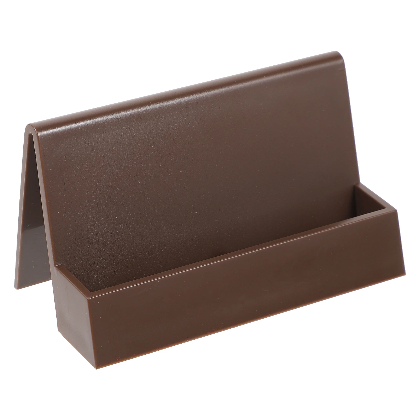

Business Card Display Stand Paper Desk Holder Office Cards Organizer Practical Business Card Storage Rack