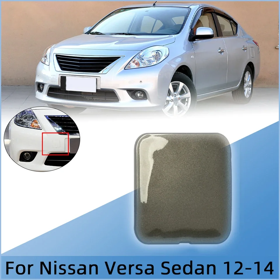 

Auto Front Bumper Tow Hook Eye Cover Cap For Nissan Versa Sedan 2012 2013 2014 622A0-3BA0H 622A03BA0H Towing Hauling Trailer Lid