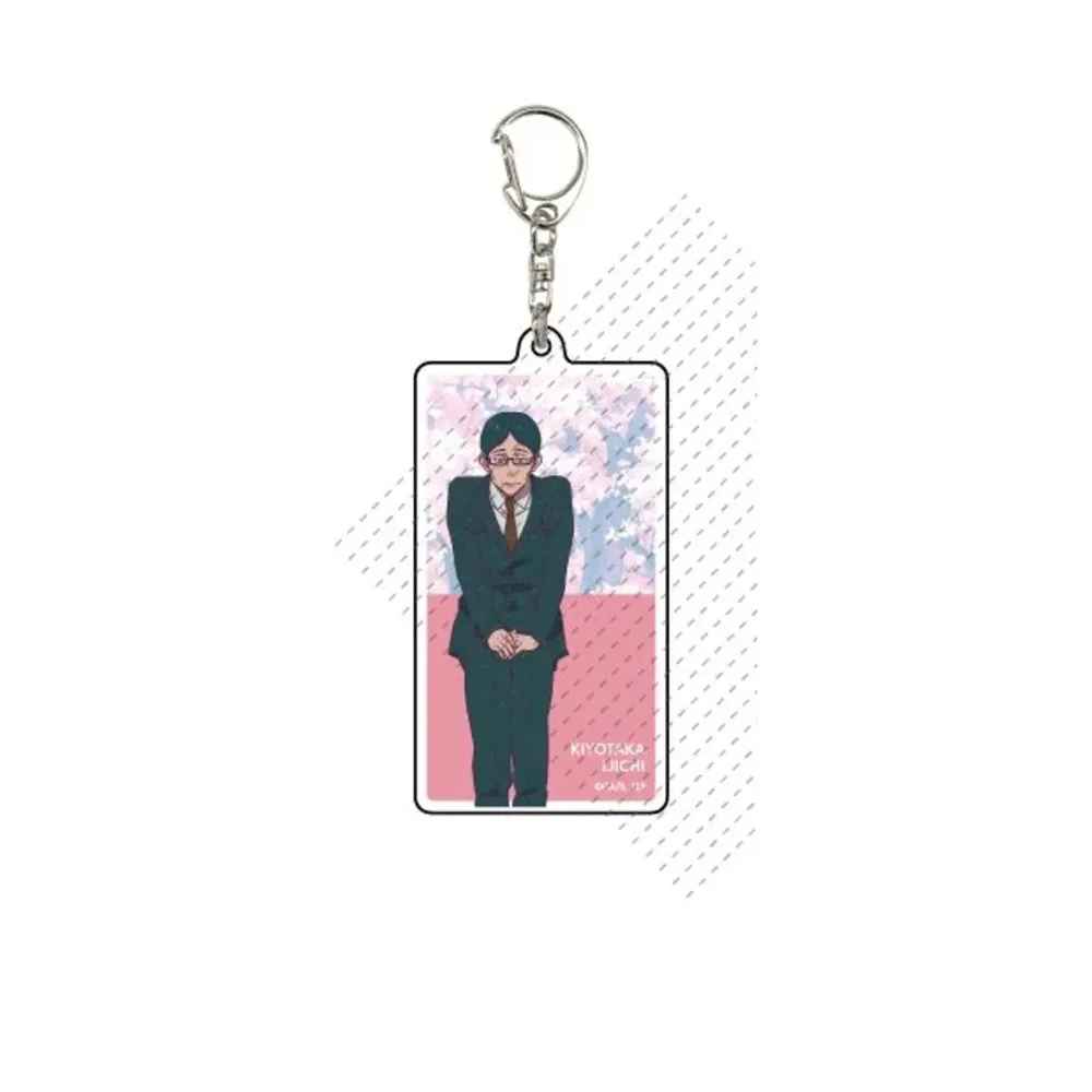 Game Gojo Satoru Ijichi Kiyotaka Ieiri Shoko Keychain Doll Anime Masamichi Acrylic Keyring Pendant For Gift