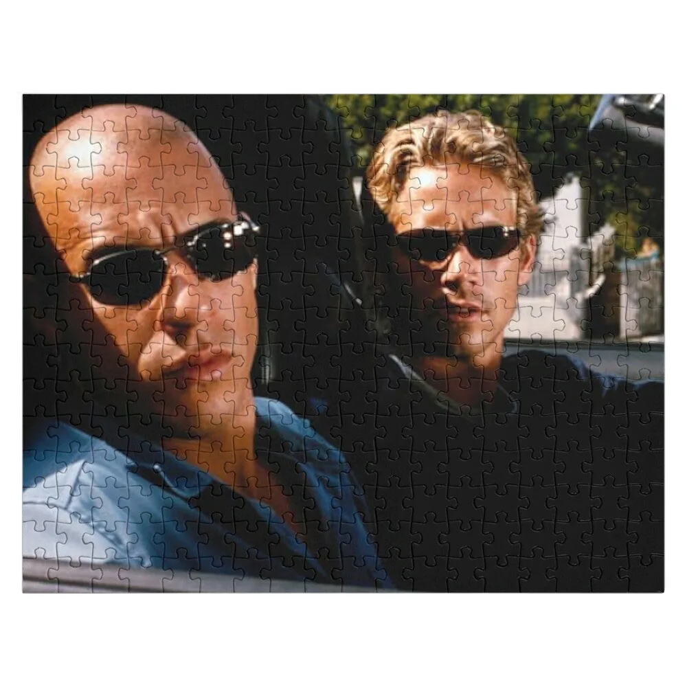 

The Fast and the furious Jigsaw Puzzle Custom Gifts Wood Puzzles For Adults