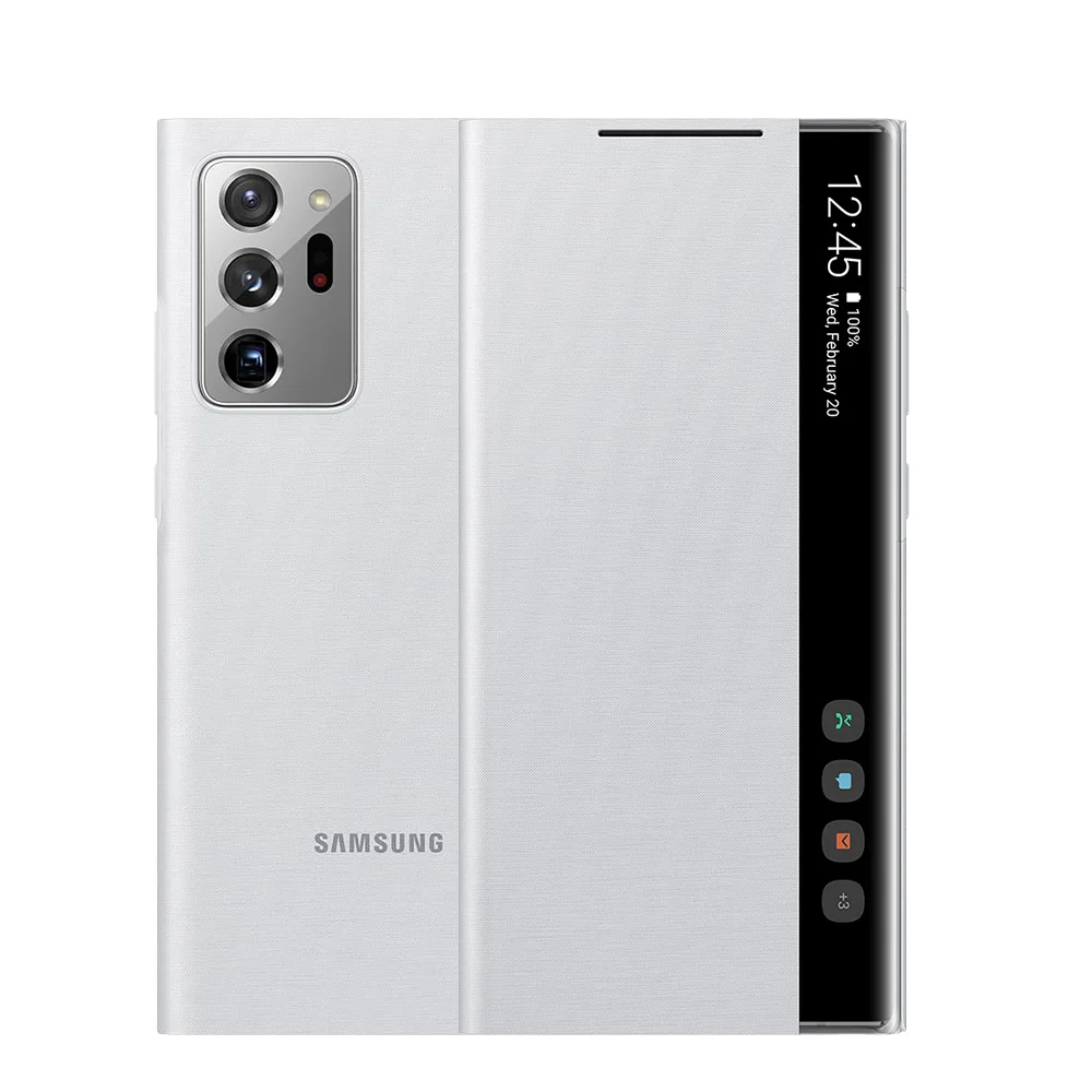 Imagem -05 - Capa Original Samsung Smart Clear View para Samsung Galaxy Note20 Ultra 5g