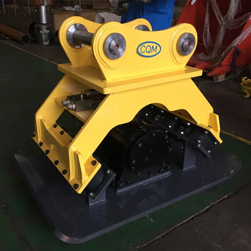 Vibration hydraulic impact rammer hook machine flat compaction foundation vibration compaction machine excavator vibration