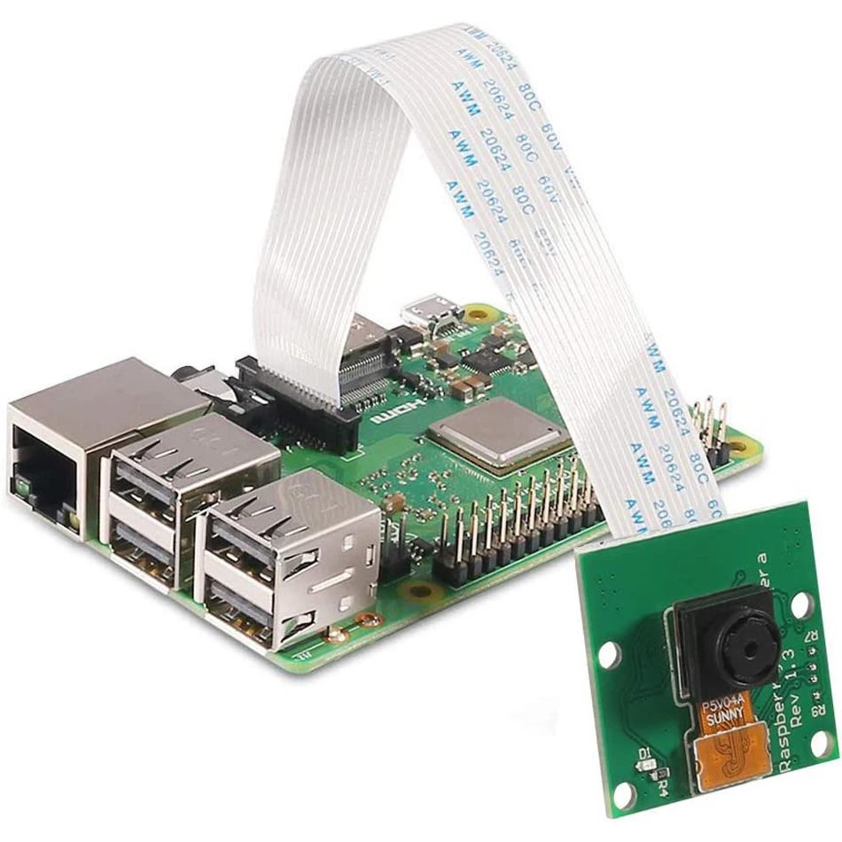 Raspberry Pi 4 Kamera Modul 5MP 1080p OV5647 Sensor Video Webcam für Raspberry Pi Modell A/B/B +, pi 2 Raspberry Pi 2.3,3B +