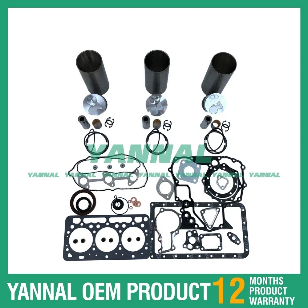طقم إصلاح D902 جديد مع مجموعة حشية لجرار كوبوتا ZD1021 ZD323 450 BX25D