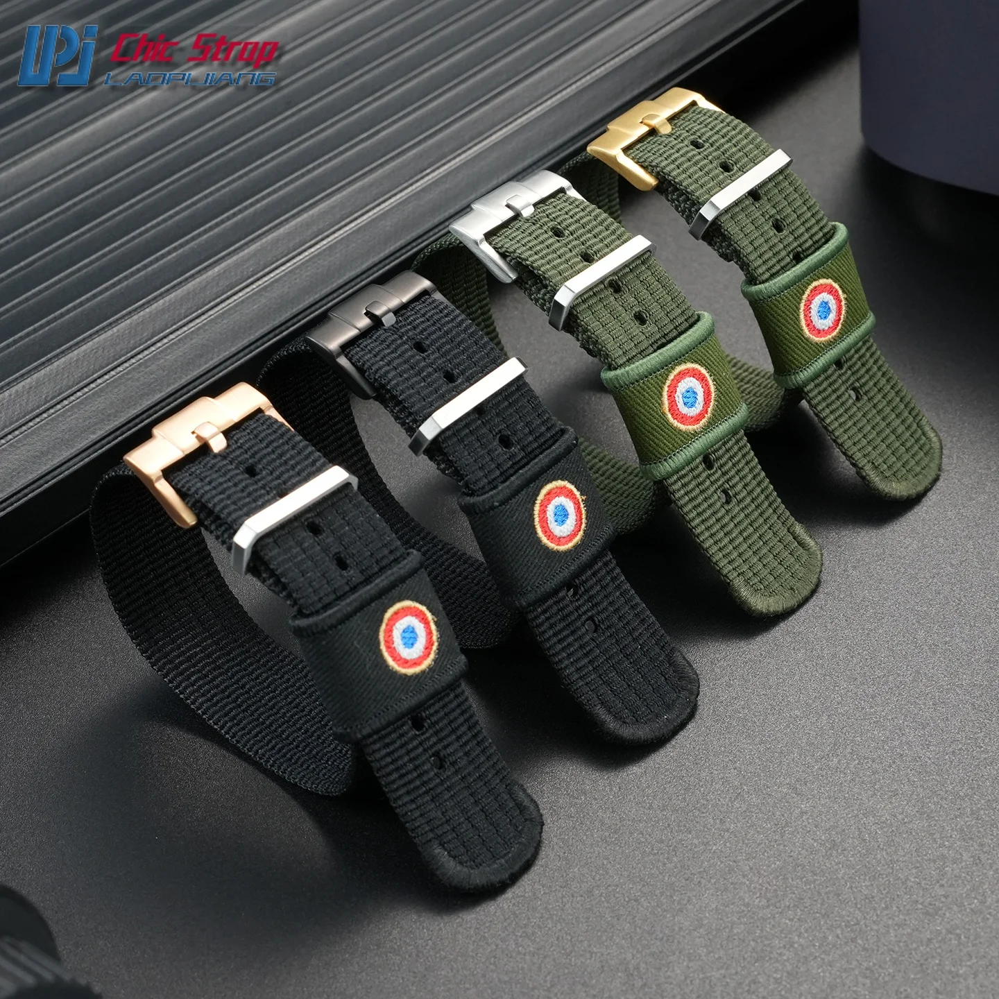 For Tudor Black Bay Red Flower Pelagos M2542G M25707B M25727K Sports Nylon Watch Strap 22mm Outdoor Watchband for Men Soft Belt