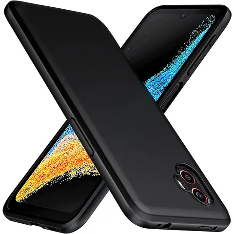 삼성 갤럭시 Xcover 6 프로용 케이스, 블랙 매트 클리어, 부드러운 TPU, 충격 방지 커버 Best5 삼성 갤럭시 Xcover 6 프로용 케이스, 블랙 매트 클리어, 부드러운 TPU, 충격 방지 커버 Best5