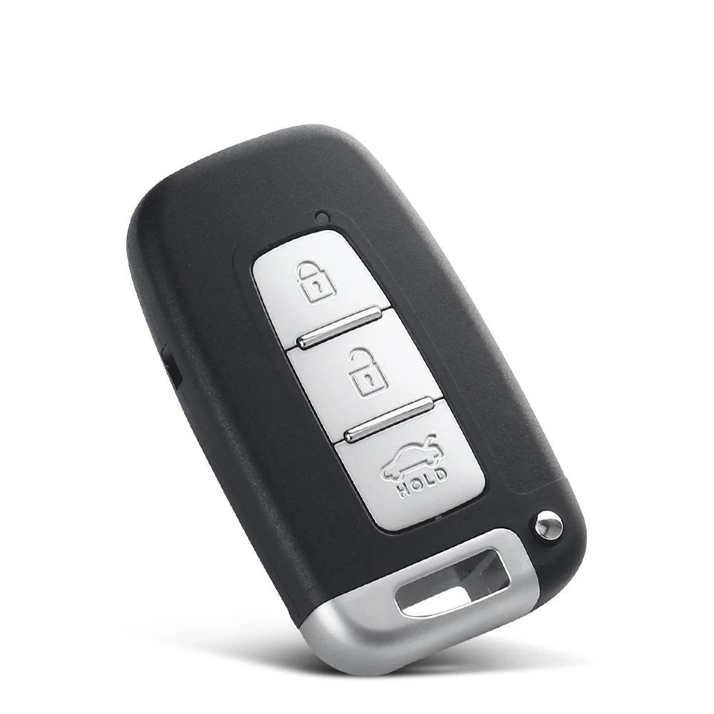 KEYYOU 2/3/4 Buttons Smart Car Remote Key Case Shell For Hyundai IX35 Sonata 8 For Kia K2 K5 Sportage Forte Replacement