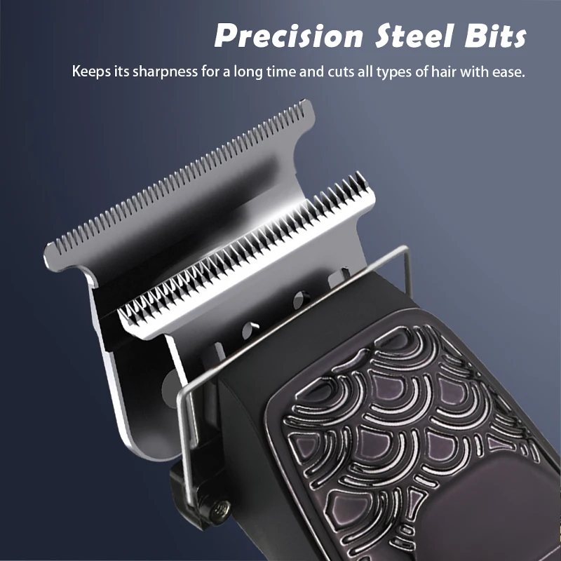 Waikil ปัตตาเลี่ยนไฟฟ้าสำหรับผู้ชาย, ปัตตาเลี่ยนไฟฟ้าที่ตัดขนตัดผมชาร์จได้แบบพกพา USB