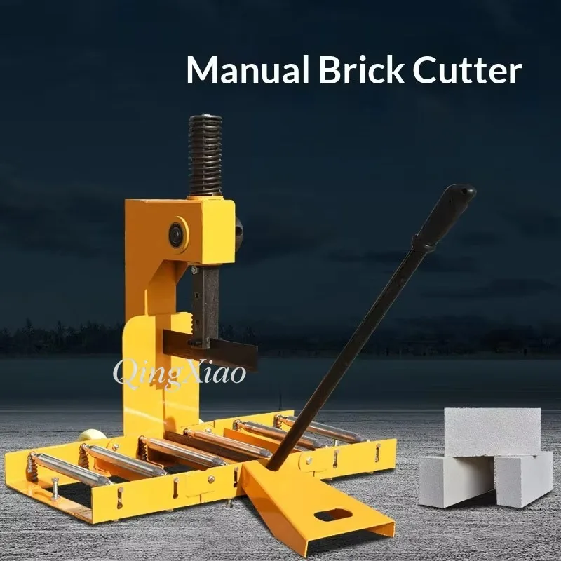 Manual Aerated Block Cutter Lightweight Brick Foam Concrete Block Cutting Chain Type Multi Angle Adjustable For Construction