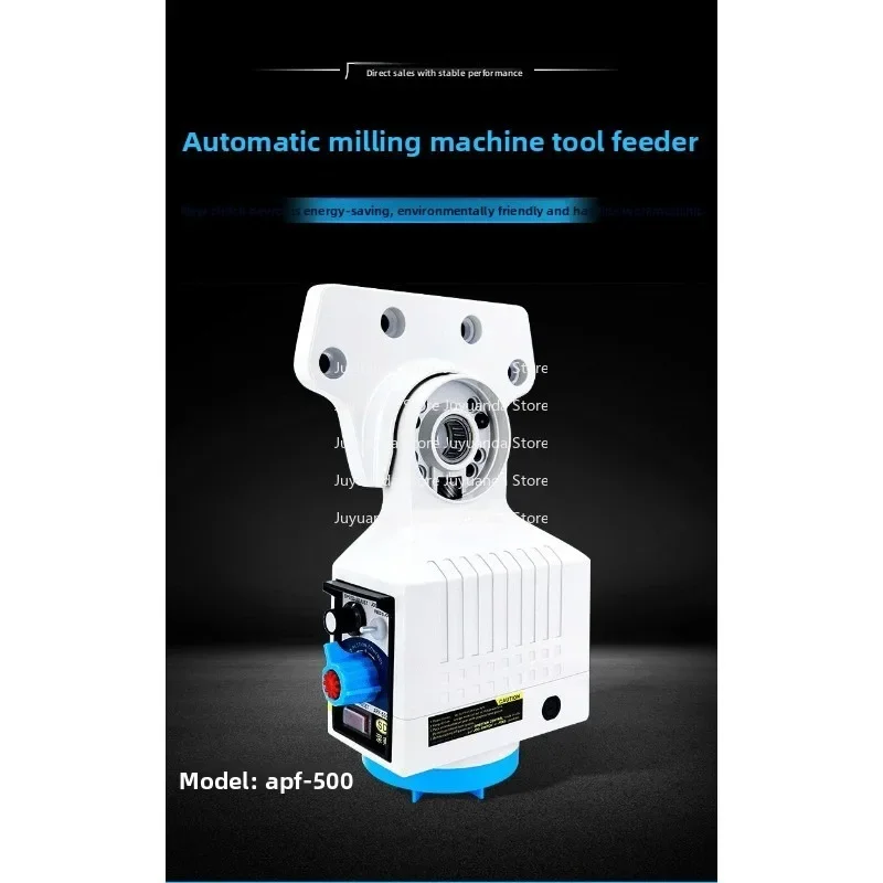 APF-500 Automatic Milling Machine Tool Feeder Electronic Gear Type Mechanical X Axis Tool Feeder for Precision Engineering