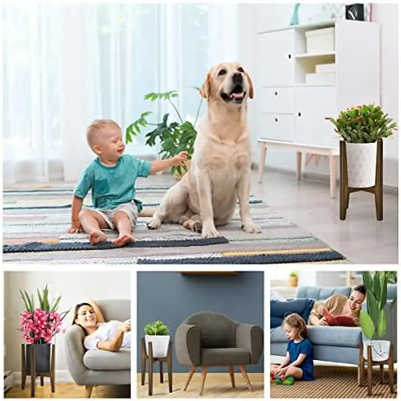 

Top Rated-Plant Stand Adjustable Modern Indoor Plants Stands Corner Flower Holder for Indoor Outdoor Fits 18 to 30CM Pots