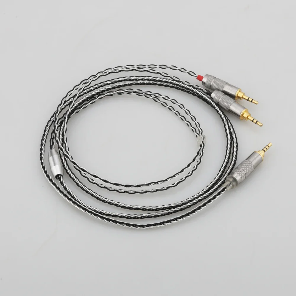 Cable with 2.5mm Balanced Male to Dual 2.5mm Male Compatible with Hifiman HE400S, HE-400I, HE-400i （Dual 2.5mm Version, HE560)