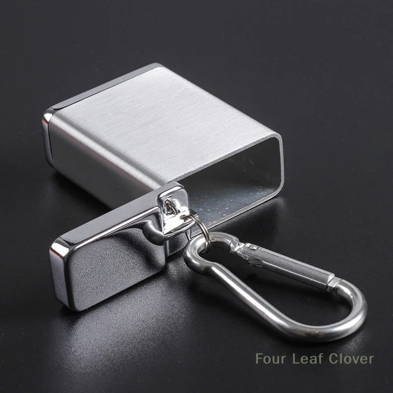 1 قطعة سلسلة المفاتيح صينية الرماد التدخين مع غطاء سيارة صغيرة محمولة السفر الرماد صندوق تخزين الجيب