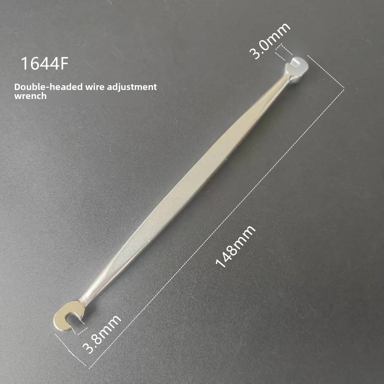 

Piano Tuning Tools Piano Repair Tools Karting Wire Adjustment Wrench Double-ended Wire Adjustment Wrench