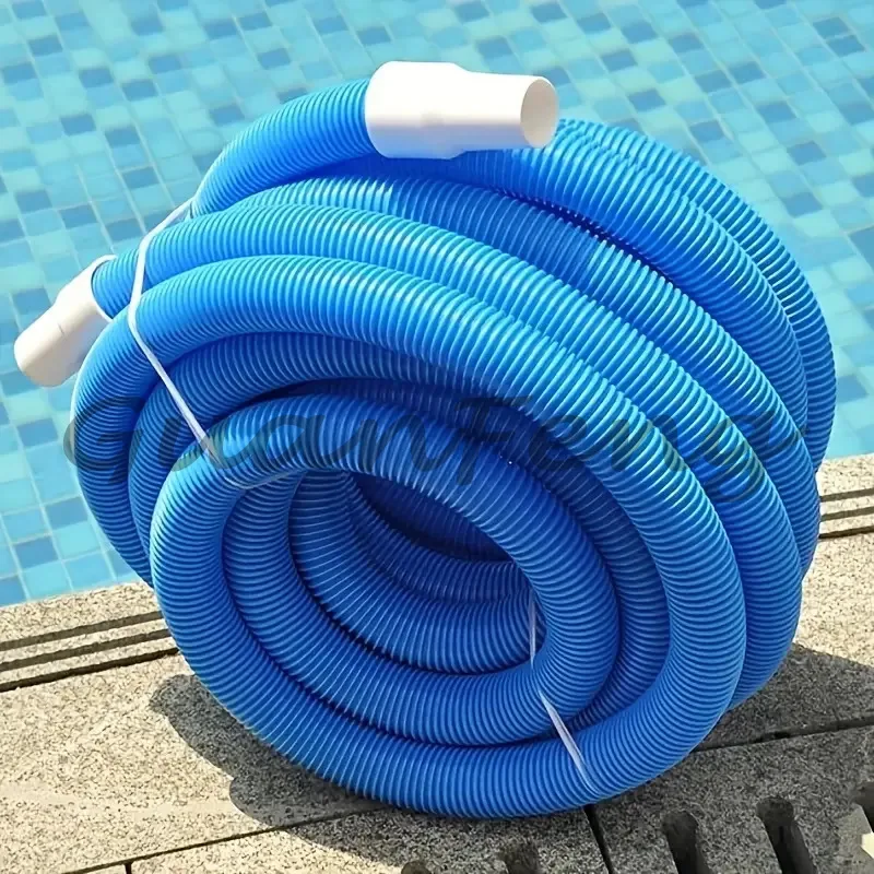 Swimming pool vacuum hose 9-15m threaded flexible suction hose