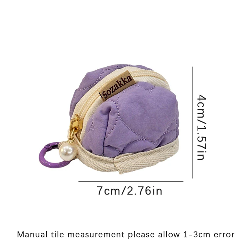 Cute Earphone Bag Pendant Mini Lipstick Storage Bag Fashion Coin Purse Multipurpose Student Wallet Headphone Bags