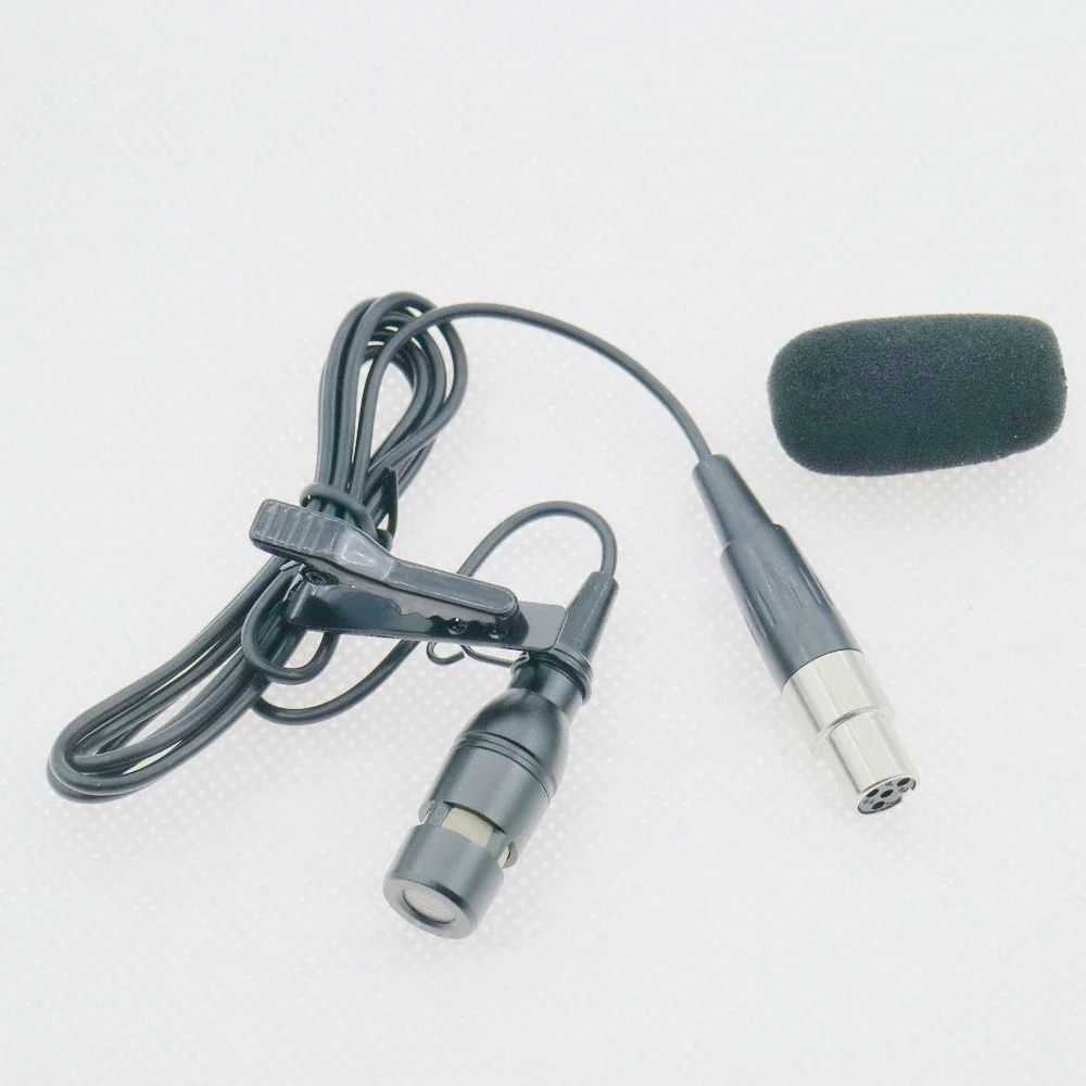 Professional HX300 Super Cardioid Hypercardioid Lavalier Condenser Microphones For AKG Shure Sennheiser 3.5mm 3Pin 4Pin mini