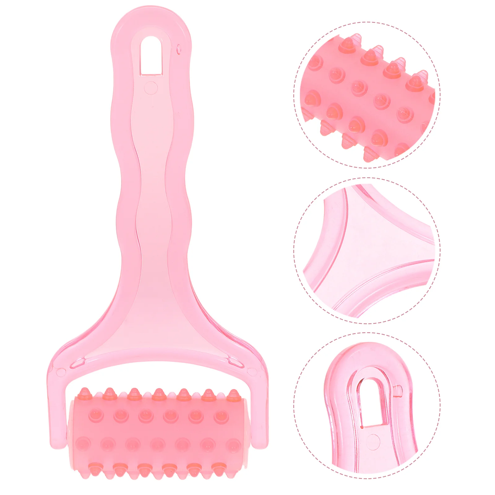 

Acupressure Massager Roller Easy to Operate Massager Plastic Massager (Random Color) cell roller tool