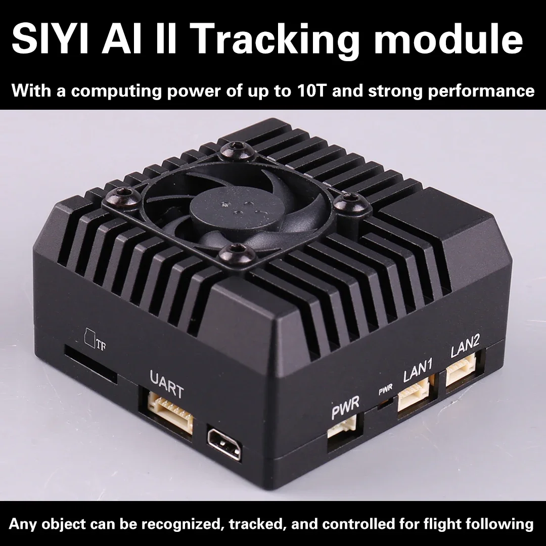 SIYI AI Second-Generation Tracking Module W/10T Computing Power Any Object Recognition Enhanced AI &Thermal lmaging Recognition