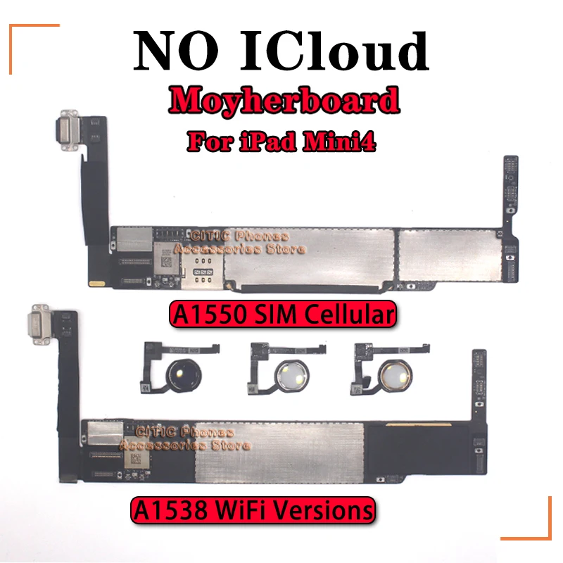 original-no-icloud-for-ipad-mini4-logic-board-a1538-wifi-versions-a1550-3g-sim-cellular-versions-for-ipad-mini4-motherboard