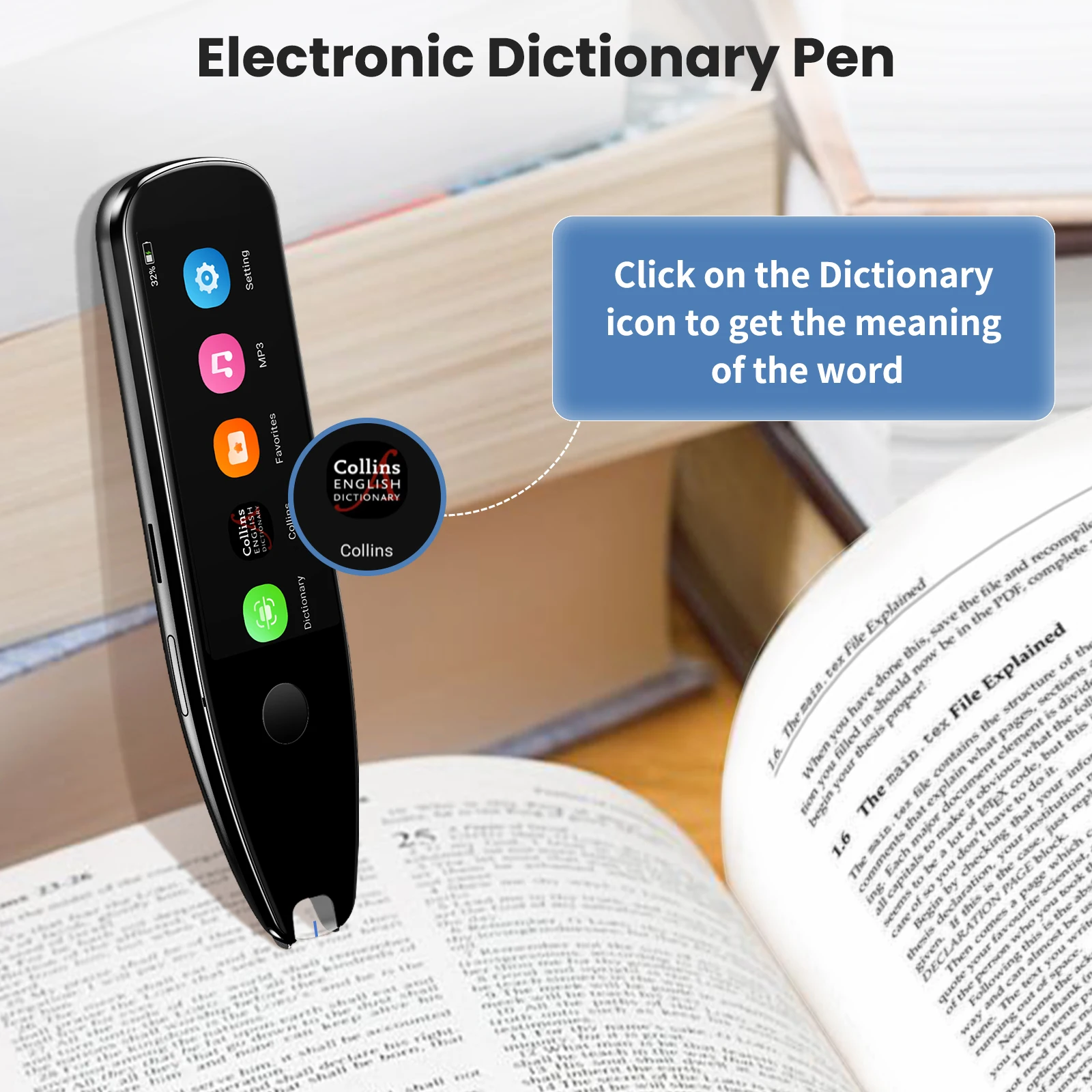 X5PRO Portable Scanning Reading Pen Translator 112 Languages WiFi Mobile Smart Scanner Voice Translator Dictionary for Student