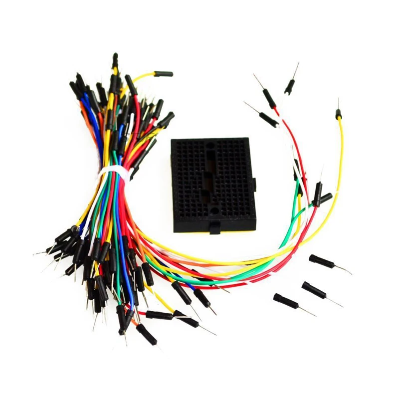 Solderless Breadboard Cable Jump Wires + SYB-170 Bread Board, breadboard kit