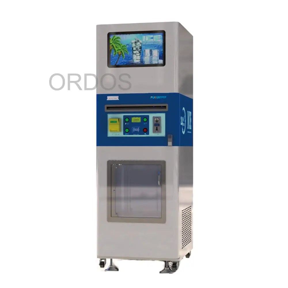 Commercial full auto ice vending machine for sale