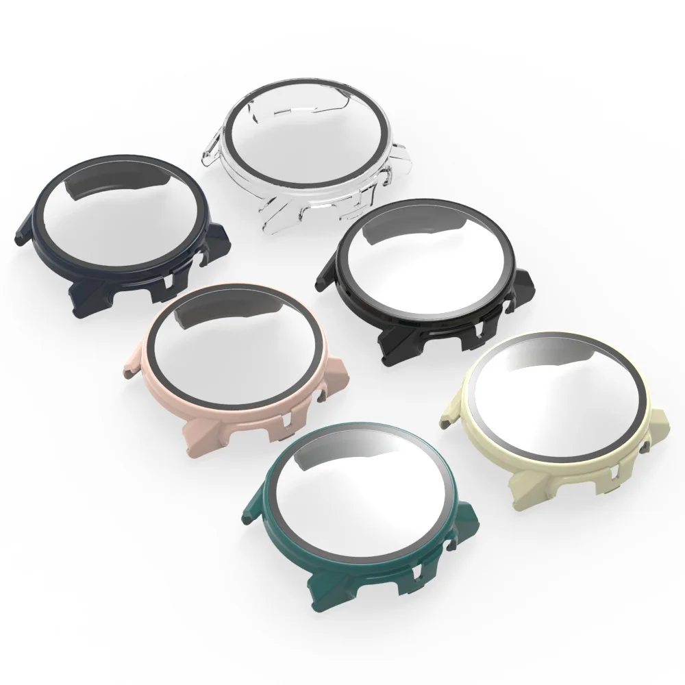 

Hard Shell Glass Screen Protector Film Smartwatch Frame Case For Coros Pace 4/Apex 4 46mm 42mm Watch Protective Bumper Cover