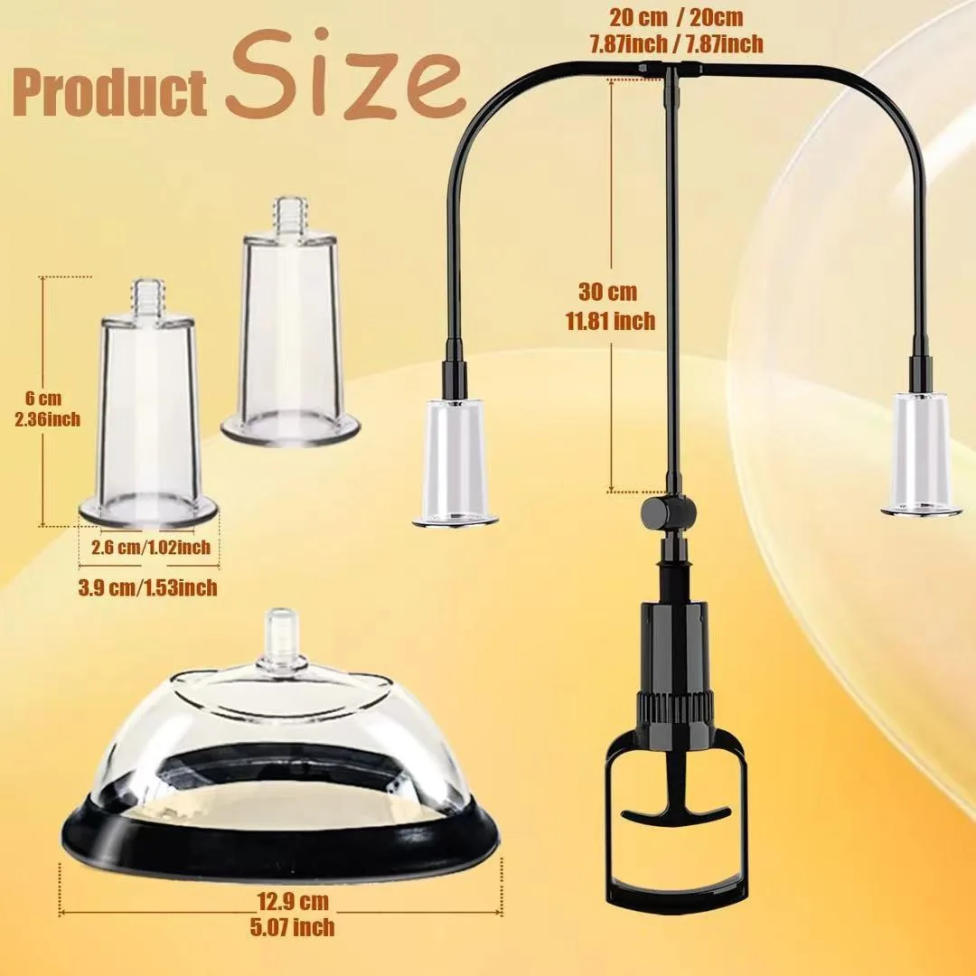 دليل مدلك الثدي كس مضخة الإناث المهبل البظر شفط كأس الموسع غطاء مضخة تفريغ الحلمة محفز لعبة الجنس الكبار #3