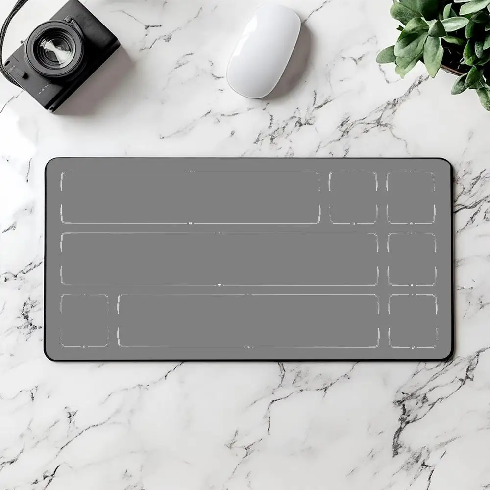 

Mouse Pad Card Playmat Stitched with Magic Zones Game Mats Tabletop rug tcg Card Battles Commander Gaming Mouse pad Duel deskmat