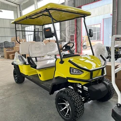 72V AC Motor Utility Off road Golf Carts 4 Passenger Street Legal Gas Powered Golf Cart 72v Lithium Golf Cart Electric Vehicles