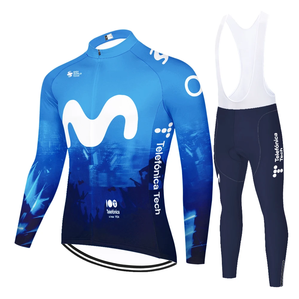 movistar Summer Spring cycling jersey camisa ciclismo masculina maillot cyclisme pro 2024 велокостюм мужской vtt equipement