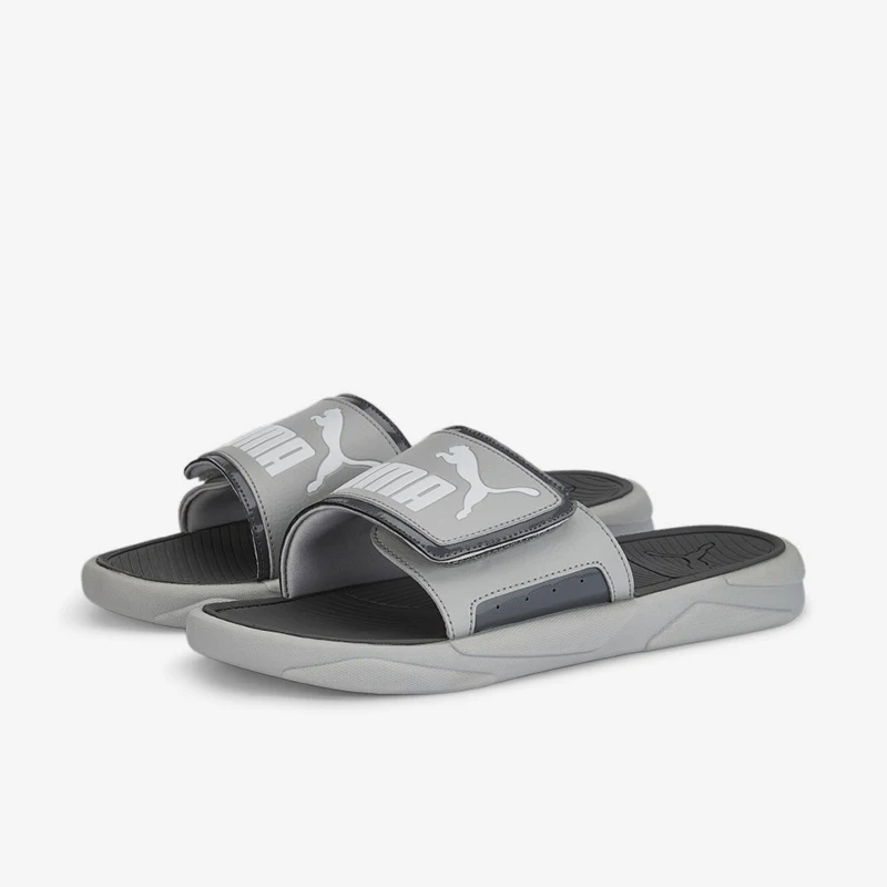Puma genuine wear-resistant spring edition men's and women's lightweight breathable Velcro slippers 372280-15