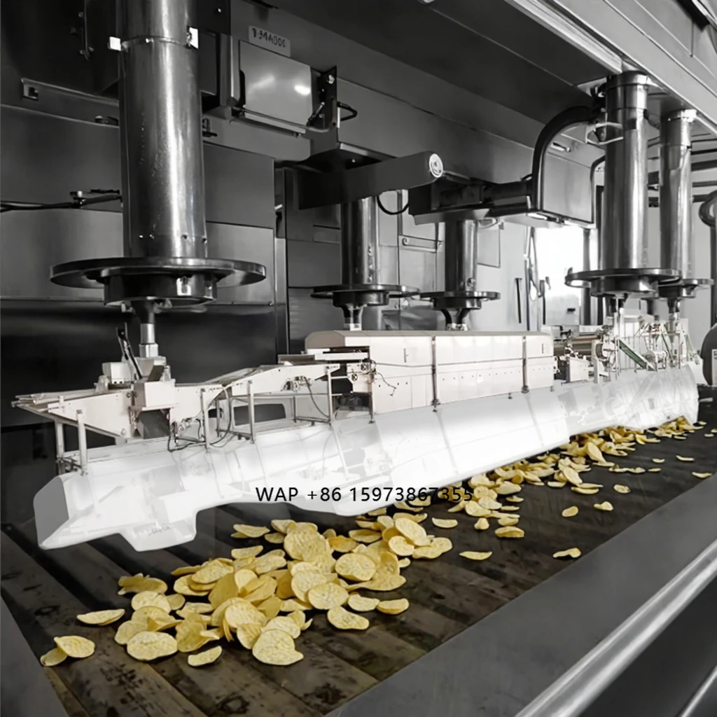 Máquina para Hacer Papas Fritas Pringles, Totalmente Automática, de Alta Calidad, Marca TCA, Precio Competitivo